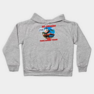 All Aboard! The Toxic Gossip Train Kids Hoodie